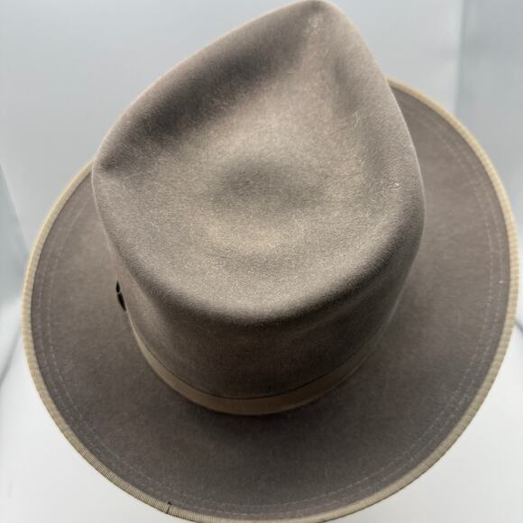 Vintage Resistol Ranch Fedora Alexander’s Self Conforming Melorol size XL 6 7/8 main image 6